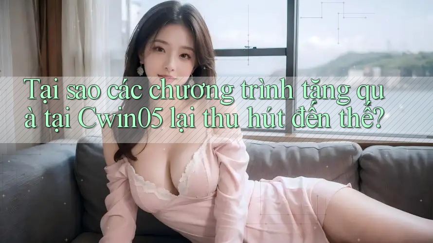 Tại sao các chương trình tặng quà tại Cwin05 lại thu hút đến thế?