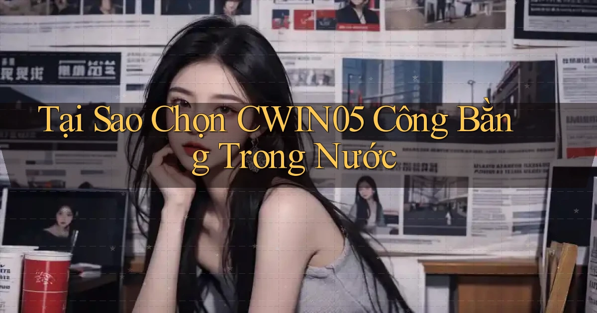 tại sao chọn cwin05 công bằng trong nước
