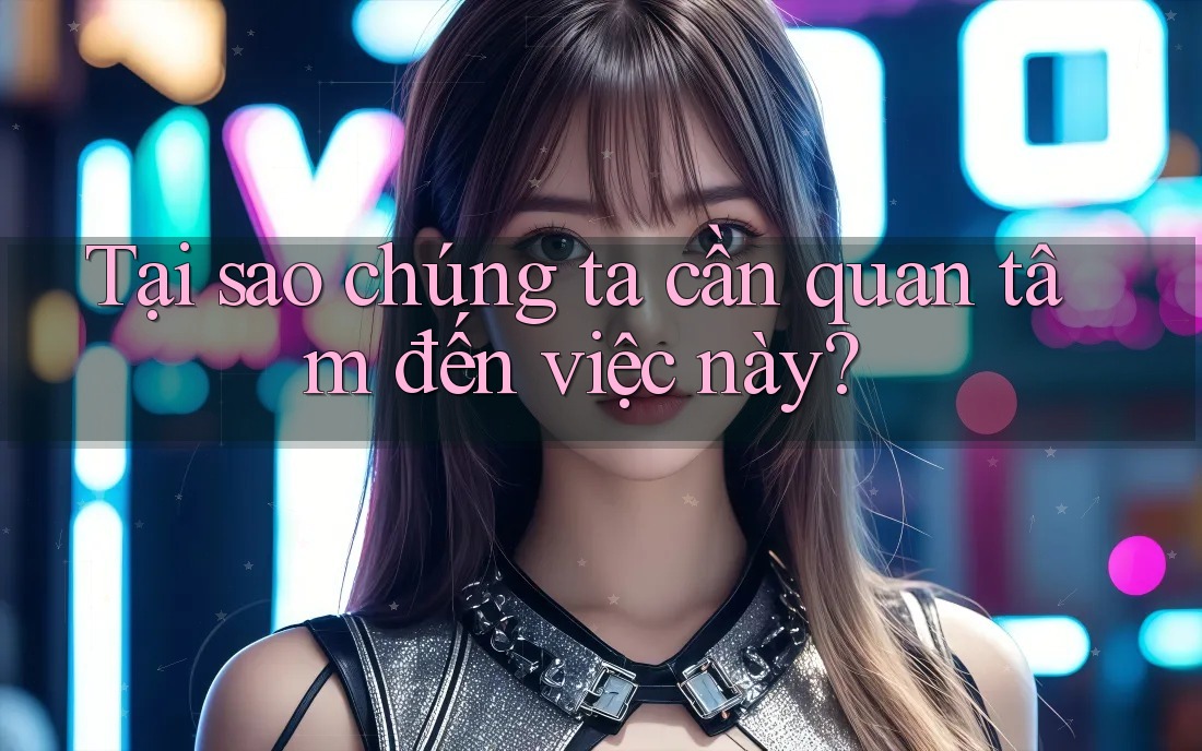 Tại sao chúng ta cần quan tâm đến việc này?