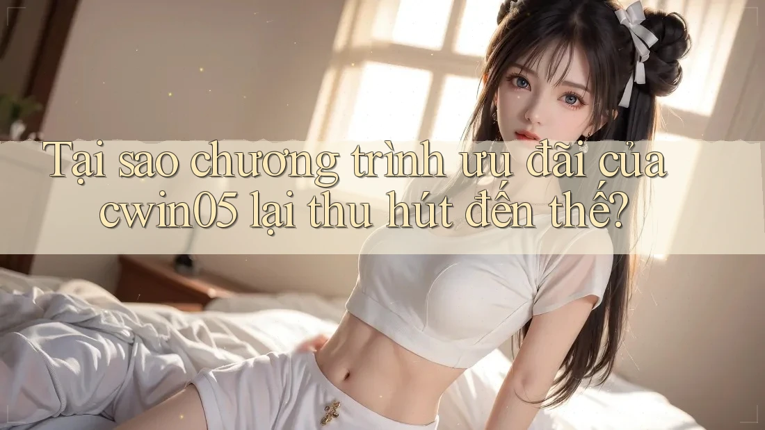 Tại sao chương trình ưu đãi của cwin05 lại thu hút đến thế?