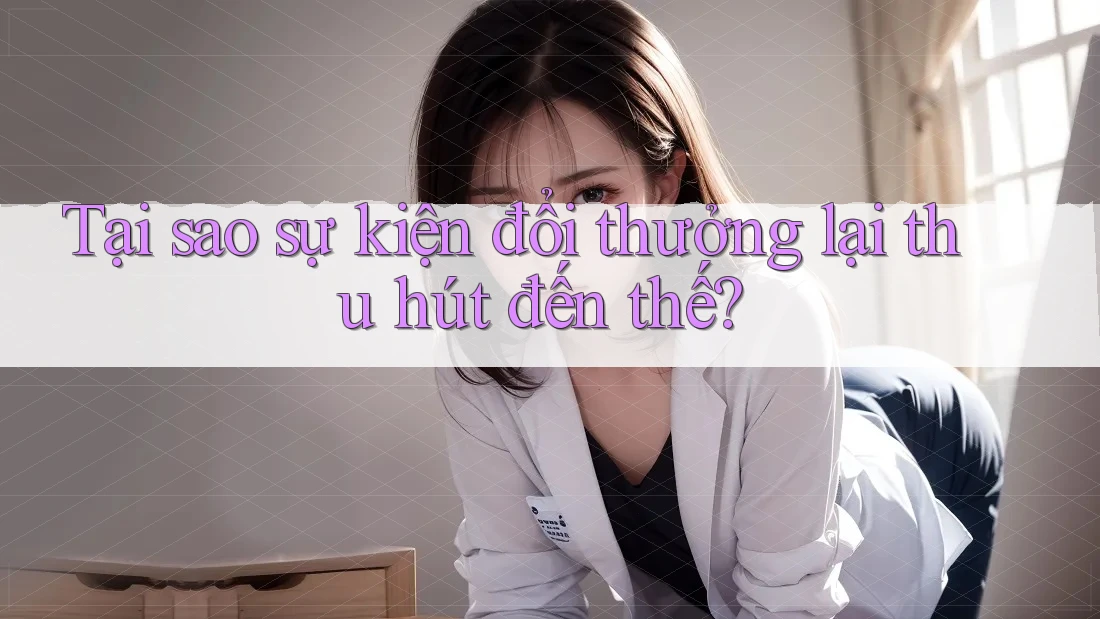 Tại sao sự kiện đổi thưởng lại thu hút đến thế?