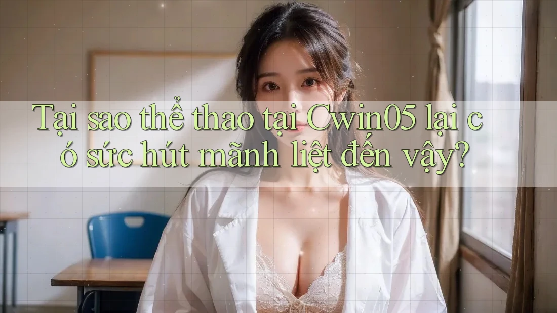 Tại sao thể thao tại Cwin05 lại có sức hút mãnh liệt đến vậy?