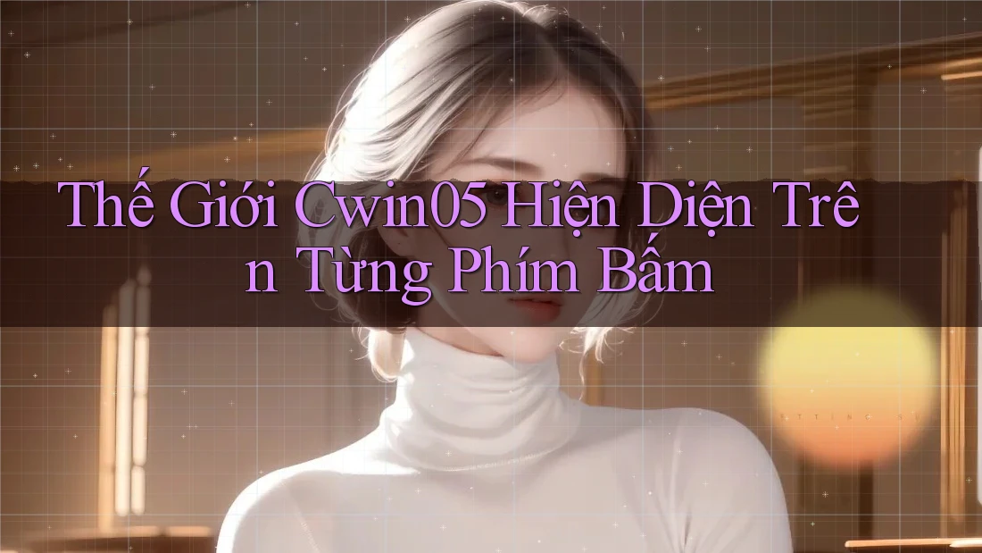 Thế Giới Cwin05 Hiện Diện Trên Từng Phím Bấm