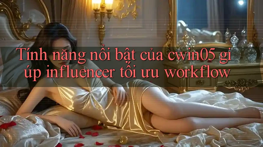 Tính năng nổi bật của cwin05 giúp influencer tối ưu workflow