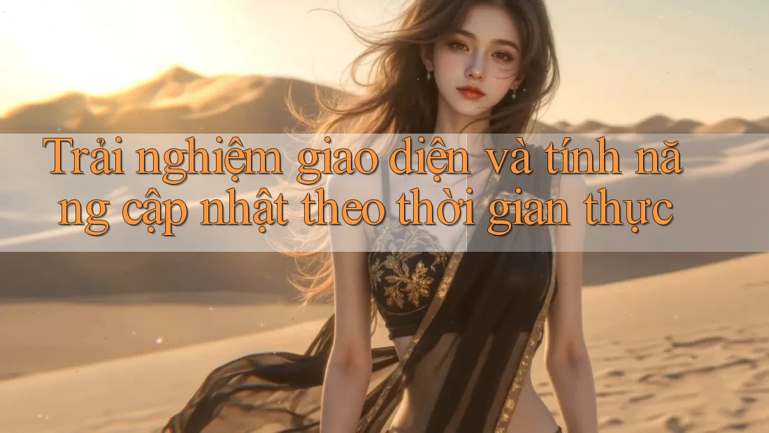 Trải nghiệm giao diện và tính năng cập nhật theo thời gian thực