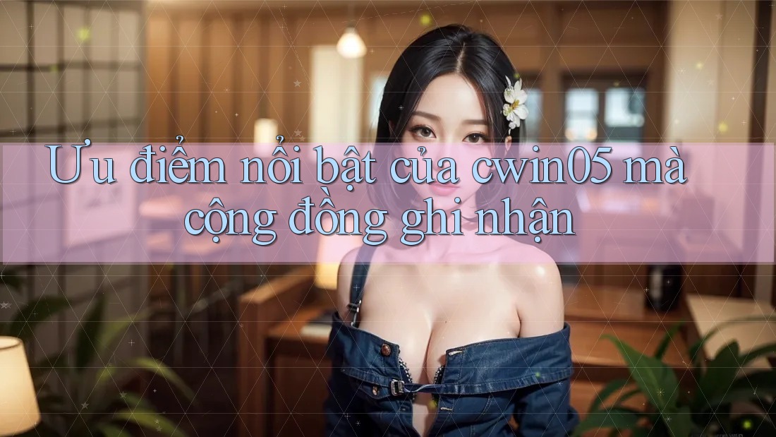 Ưu điểm nổi bật của cwin05 mà cộng đồng ghi nhận