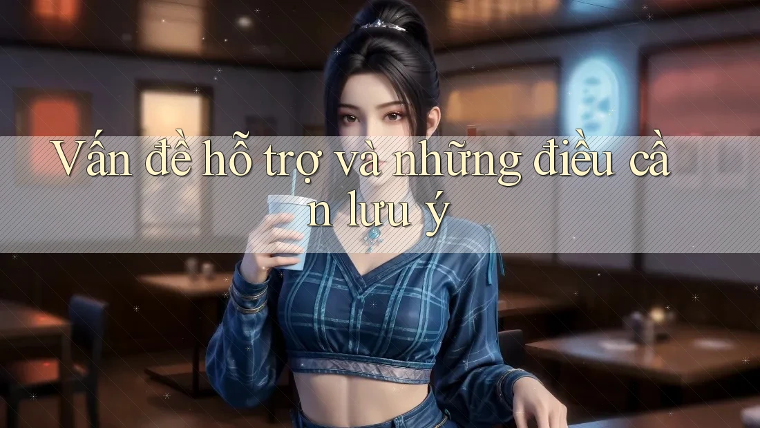 Vấn đề hỗ trợ và những điều cần lưu ý