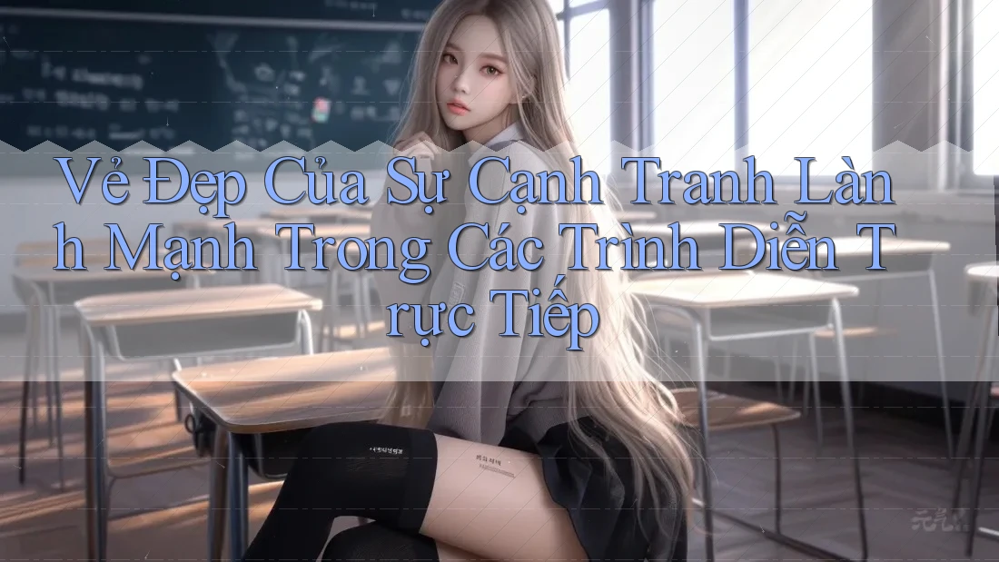 Vẻ Đẹp Của Sự Cạnh Tranh Lành Mạnh Trong Các Trình Diễn Trực Tiếp
